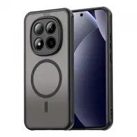 Husa MagSafe pentru Xiaomi Redmi Note 15 Pro 5G, Techsuit, HaloFrost II, Neagra