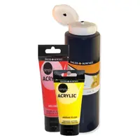 Set 3 x Culori Acrilice Simply Daler Rowney - Black - 250 ml