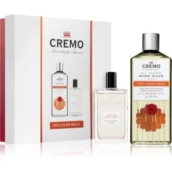 Cremo Spice & Black Vanilla set cadou pentru bărbați