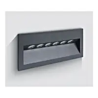 Porter-L LED 6x1W 3000K 420lm mit Treiber IP65antracit