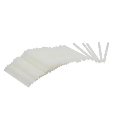Set 125 rezerve tip baton 7 mm diametru x 10 cm, pentru Pistol de lipit la cald