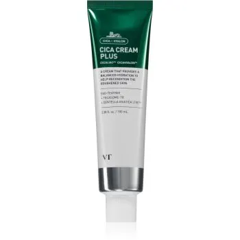 VT Cosmetics Cica Cream Plus gel crema hidratant pentru netezirea pielii