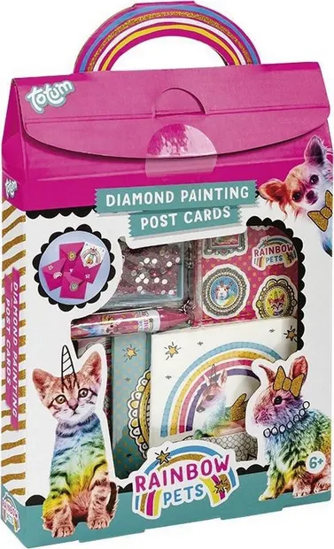 Set de artizanat Totum Rainbow pets