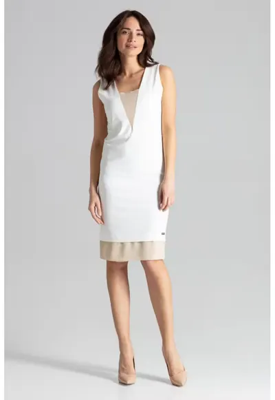 Rochie de zi model 131227 - Alb