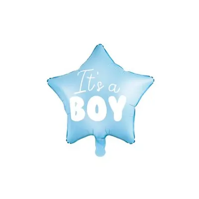 Balon folie its a boy bleu 45 cm