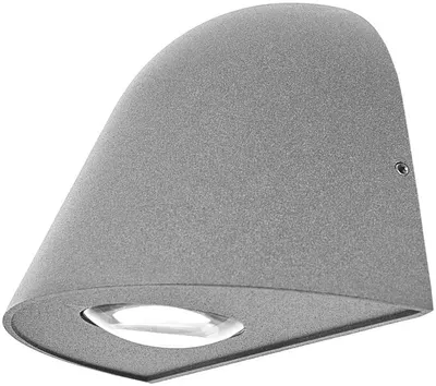 Aplică LED Elbulgaria - Norway, 2859/1w SG, 10W, IP44, 4000K, gri