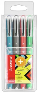 Pixuri colorate SStabilo Worker+ - 4 culori