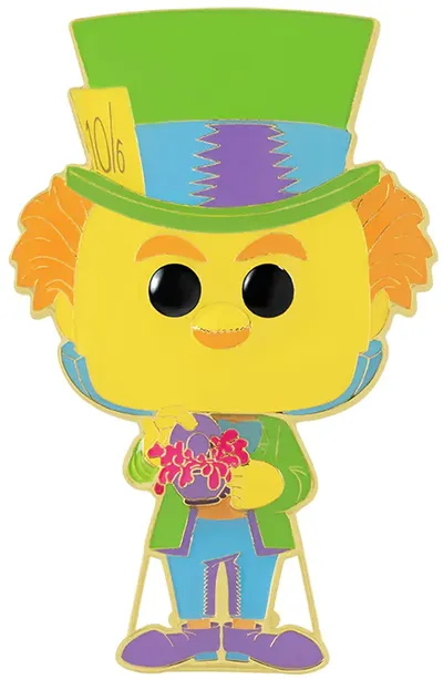 Insigna Funko POP! Disney: Alice în Țara Minunilor - Pălărierul Nebun (Strălucește în întuneric) #18