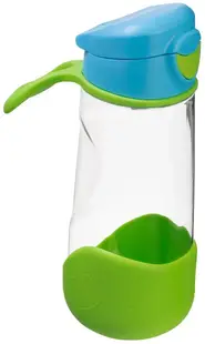 Sticlă sport cu vârf de silicon b.box - 450 ml, Ocean Breeze
