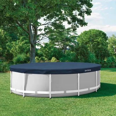 INTEX Husă pentru piscină INTEX Ø366 x 20 cm Rotund PVC și PET