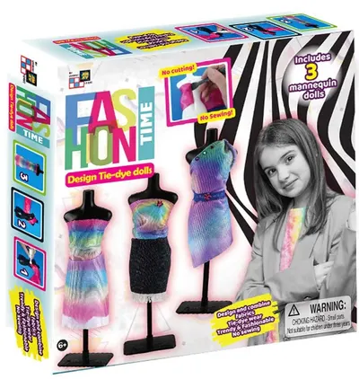 Set creativ AM-AV - Colorează-ți propria rochie de modă