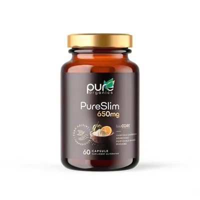 PureSlim – Control al greutatii - 60cps PureOrganics