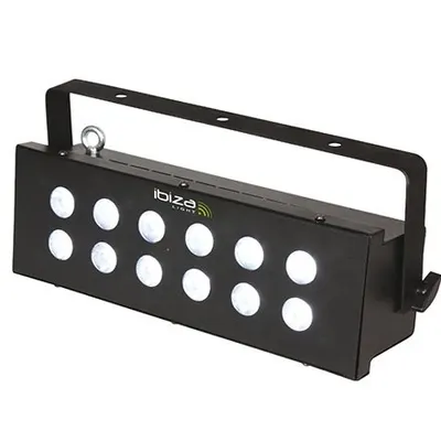 Stroboscop UV 12X3W DMX Ibiza Light STROBE12.3UV