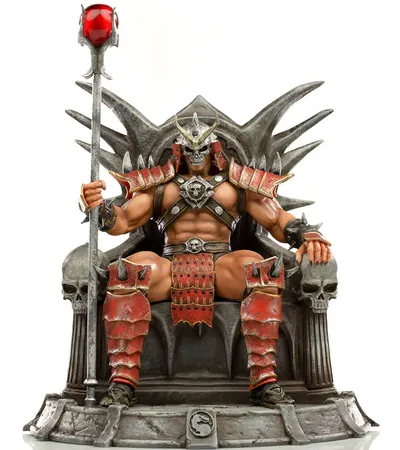 Statueta Iron Studios Games: Mortal Kombat - Shao Khan, 25 cm