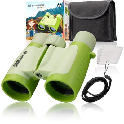 Binoclu Bresser Junior 3x30, verde
