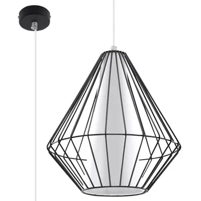 Lampa suspendata DEMI negru