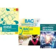 Pachet Bacalaureat 2026. Eseul. Literatura Romana. Pregatire individuala pentru proba scrisa, Matematica si Fizica