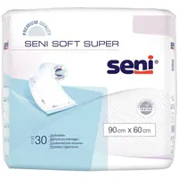 Aleze de protectie SENI Soft Super 90 cm x 60 cm, TZMO | 30 bucati