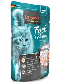 Leonardo Plic Peste si Creveti 85 g