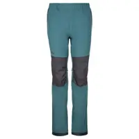 Pantaloni Softshell KILPI Rizo, Verde Inchis, Copii