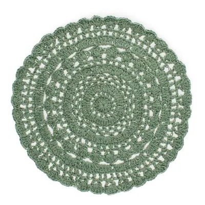 Suport pentru farfurii din amestec de bumbac ø 35 cm Crochet – Rex London