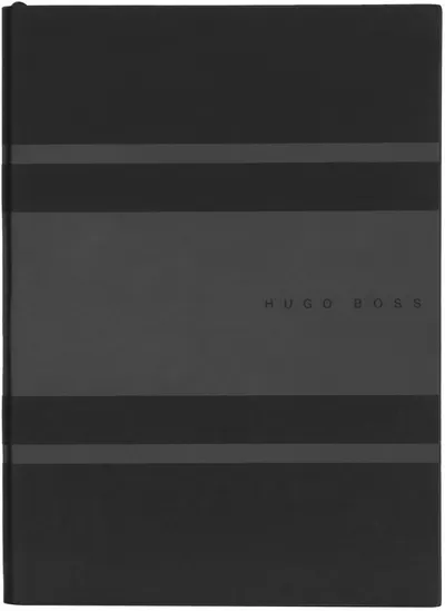 Caiet Hugo Boss Gear Matrix - A5, cu puncte, negru