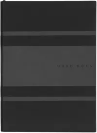 Caiet Hugo Boss Gear Matrix - A5, cu puncte, negru