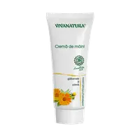 Crema de maini cu galbenele si catina, 75ml, VivaNatura
