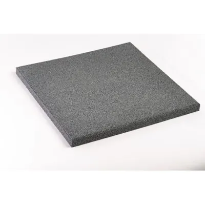 Pavele Cauciuc Plane 500X500X30 mm - Gri