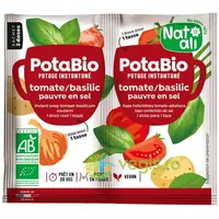 Supa Instant cu Rosii, Busuioc si Legume Ecologica/Bio 2x8.5g