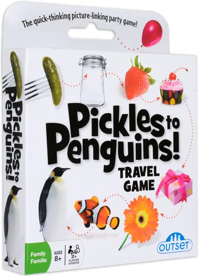 Joc de societate Outset Media - De la castraveti la pinguini, Travel Game
