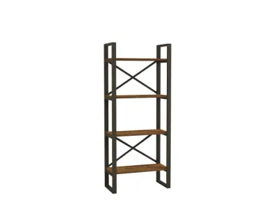 Biblioteca ALARO, nuc, 66x32x150 cm