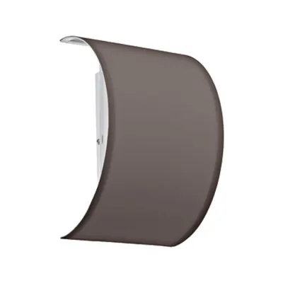 Shade semicircular for Pasteri Pro anthracite-brown