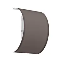Shade semicircular for Pasteri Pro anthracite-brown