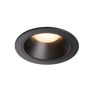 Spot incastrat, NUMINOS Ceiling lights, black Indoor LED recessed ceiling light black/black 3000K 40°