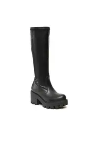 Cizme dama - 301100454 - Negru - Piele ecologica - Negru