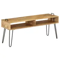 Gossi comoda tv din lemn masiv de mango, 110 x 35 x 45 cm