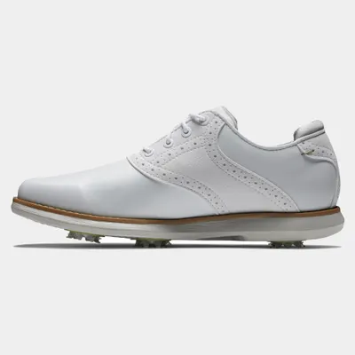 Încălțăminte impermeabilă piele golf Traditions Alb Damă