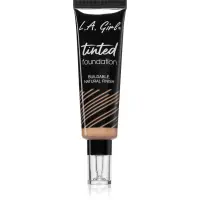 L.A. Girl Cosmetics Tinted Foundation cremă hidratantă nuanțatoare culoare Warm Beige 30 ml