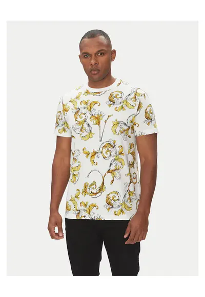 Tricou barbati - alb - din bumbac