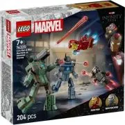 LEGO Marvel Super Heroes. Iron Man si War Machine vs dronele Hammer 76320, 204 piese