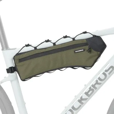 Geantă de bicicletă cu fermoar lateral