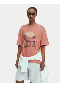 Tricou dama - alb - bumbac - regular fit