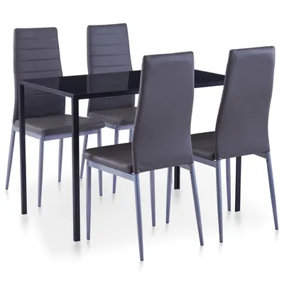 Gossi set mobilier de bucatarie, 5 piese, gri