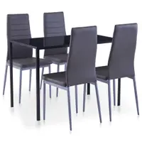 Gossi set mobilier de bucatarie, 5 piese, gri