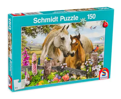 Puzzle Schmidt din 150 de piese - Cai