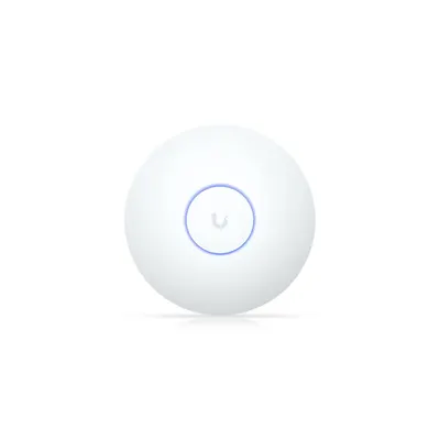 Access Point WiFi 7 dual-band Ubiquiti UniFi U7-LR, 2.5 GbE, 2.4-5 GHz, PoE, MU-MIMO, montaj tavan/perete