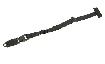 Curea arma bungee 1 punct molle - NEGRU