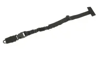 Curea arma bungee 1 punct molle - NEGRU