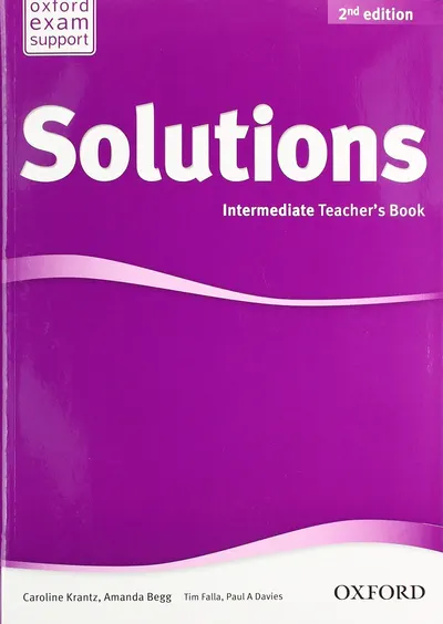 Solutions 2nd Edition Intermediate: Teacher's Book-REDUCERE 50%